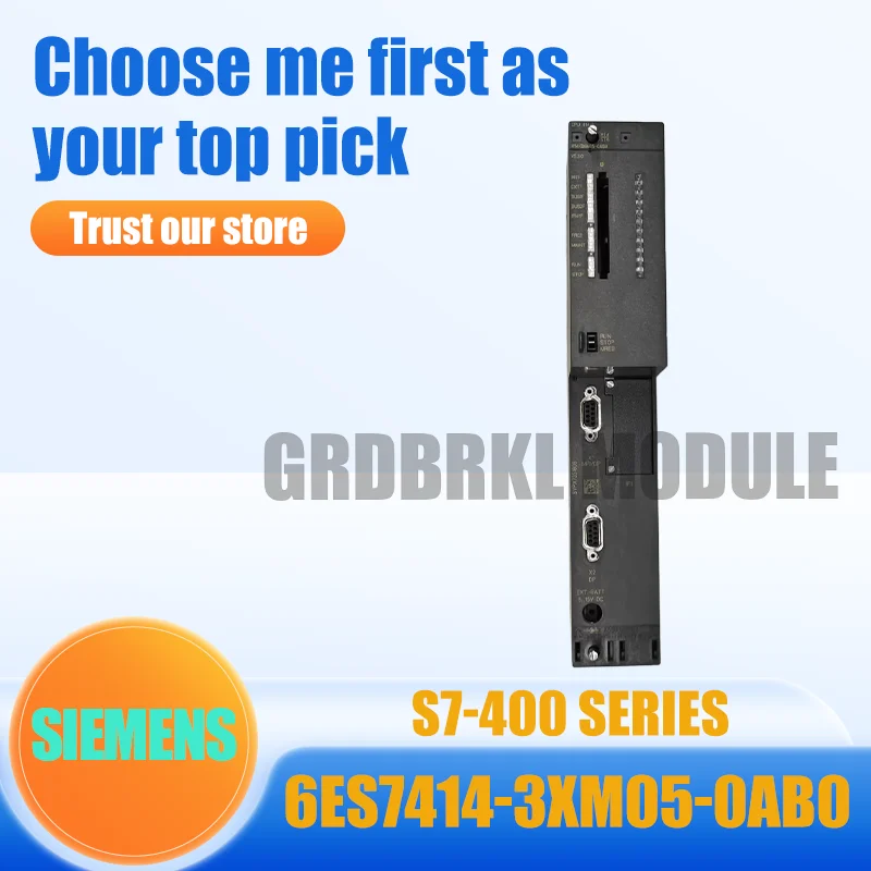 New And Original SIEMENS 6ES7414-3XM05-0AB0 S7-400 CPU 414-3 Central processing
New And Original SIEMENS 6ES7414-3XM05-0AB0 S7-400 CPU 414-3 Central processing