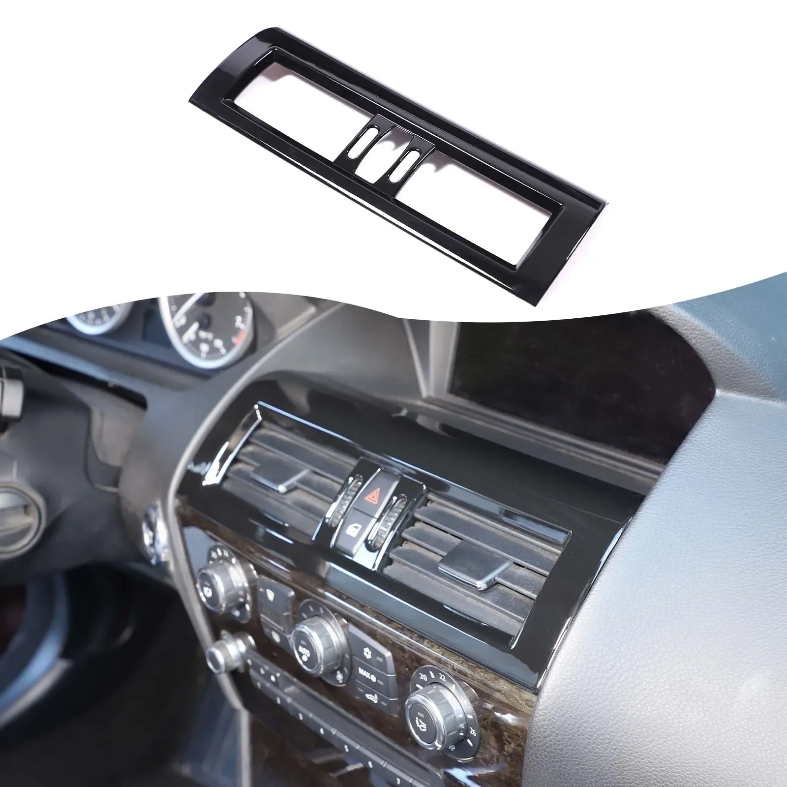 1Pcs ABS carbon fiber For BMW 6 Series E63 E64 2004-2009 car center control air outlet frame decorative sticker car accessories
1Pcs ABS carbon fiber For BMW 6 Series E63 E64 2004-2009 car center control air outlet frame decorative sticker car accessories