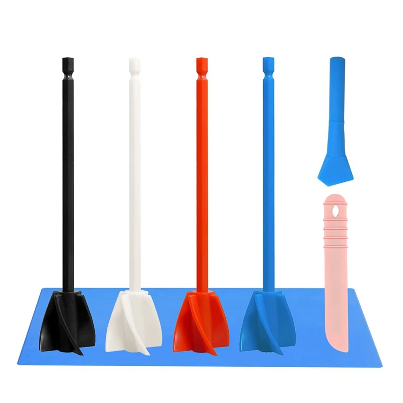2025 New Epoxy Resin Mixer Paddles - Paint Mixer & Epoxy Mixer For Drill Attachment, Reusable Paint Stirrer Drill Paddles
2025 New Epoxy Resin Mixer Paddles - Paint Mixer & Epoxy Mixer For Drill Attachment, Reusable Paint Stirrer Drill Paddles