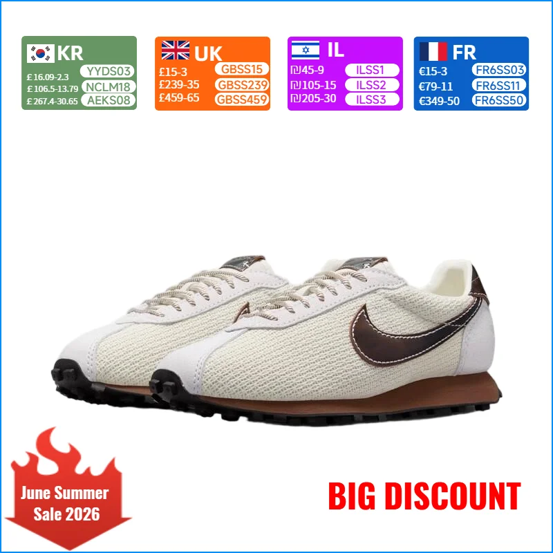 Nike LD-1000 Comfortable, Lightweight, Slip-Resistant, Durable, Breathable Low-Top Casual Running Shoes IH7330-020
Nike LD-1000 Comfortable, Lightweight, Slip-Resistant, Durable, Breathable Low-Top Casual Running Shoes IH7330-020