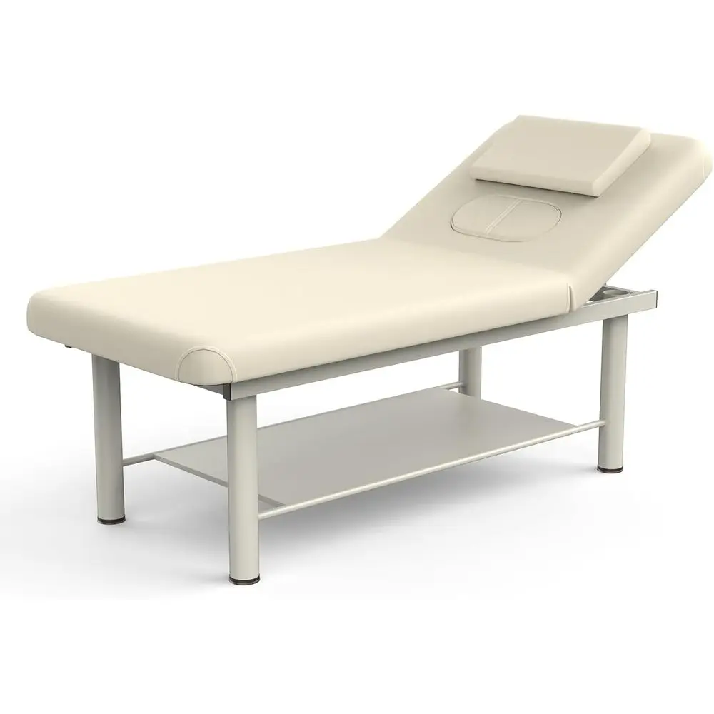 Прочный регулируемый массажный стол с подголовником для физиотерапии и косметических процедур
Прочный регулируемый массажный стол с подголовником для физиотерапии и косметических процедур