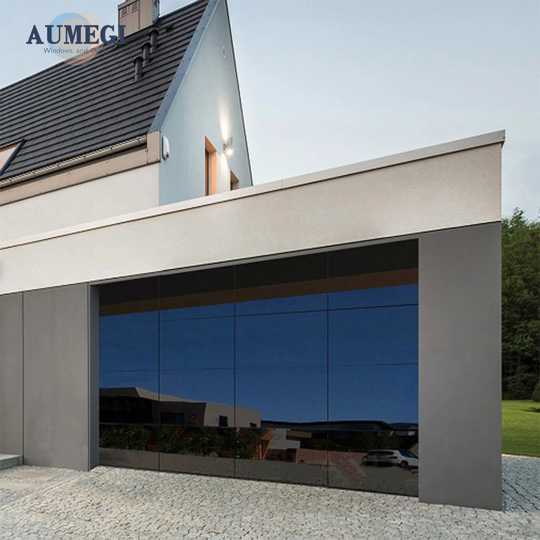 Custom Aumegi Spacious Frosted Glass Garage Door Price Double Garage Doors Smart Garage Door
Custom Aumegi Spacious Frosted Glass Garage Door Price Double Garage Doors Smart Garage Door
