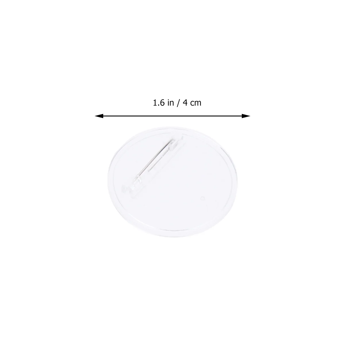 20pcs Acrylic Brooch Accessory Round 40Mm Transparent Diy Pin For Gift Craft Decor Fashion Transparent Accessory Jewelry
20pcs Acrylic Brooch Accessory Round 40Mm Transparent Diy Pin For Gift Craft Decor Fashion Transparent Accessory Jewelry