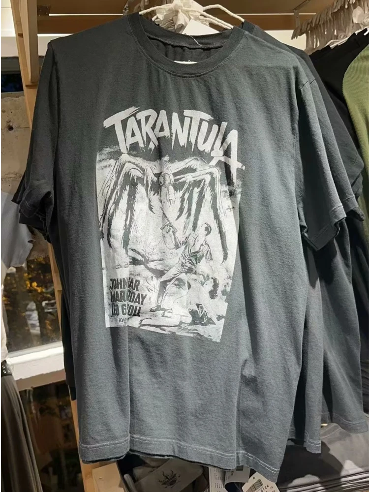 Casual Women Tarantula Print T-shirts Streetwear Round Neck Summer Short Sleeve Tees Female Classic Vintage Cotton Loose Tops
Casual Women Tarantula Print T-shirts Streetwear Round Neck Summer Short Sleeve Tees Female Classic Vintage Cotton Loose Tops