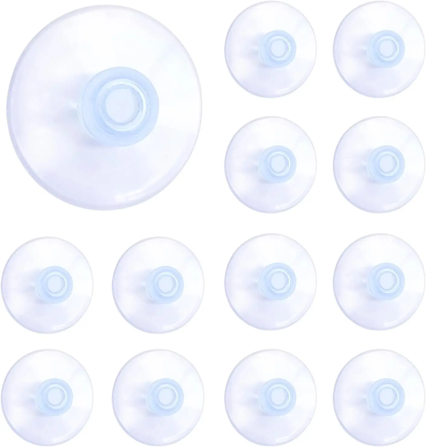 Medsuo 12pcs Suction Cup Glass Suction Pads 40mm Clear PVC Plastic Sucker Pads Without Hooks Extra Strong Suction Holder for Home Kitchen and Bathroom Window Glass Door
Medsuo 12pcs Suction Cup Glass Suction Pads 40mm Clear PVC Plastic Sucker Pads Without Hooks Extra Strong Suction Holder for Home Kitchen and Bathroom Window Glass Door