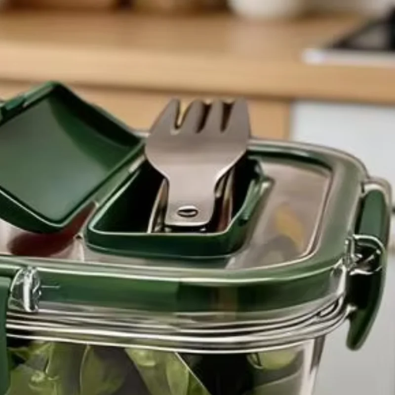 Fresh Food Storage Container with Fork Airtight Food Box Leak Proof Salad Cup with Lid for Office Travel School Daily Meals
Fresh Food Storage Container with Fork Airtight Food Box Leak Proof Salad Cup with Lid for Office Travel School Daily Meals
