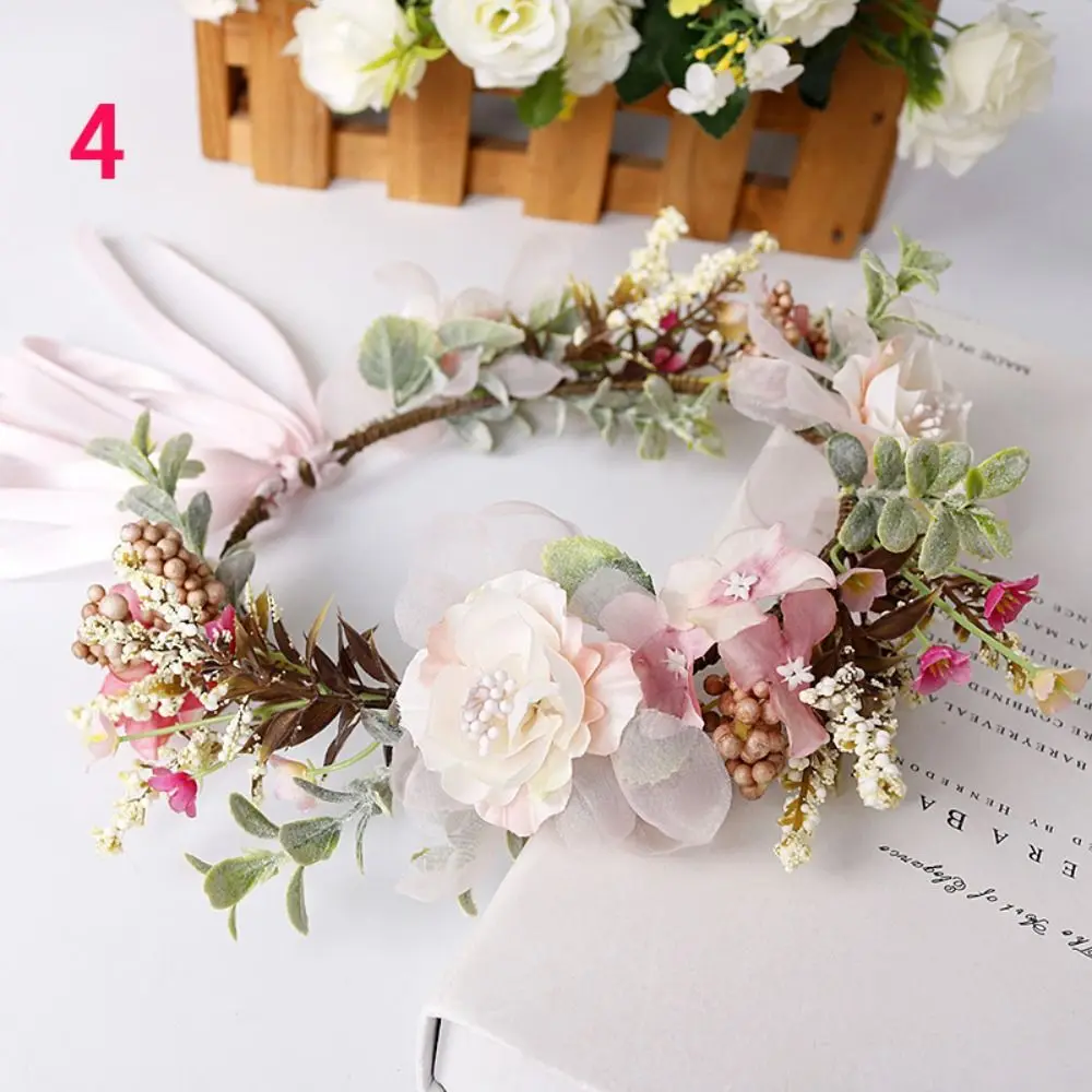 Handmade Bridal Hairband Beach Wreath Bride Hair Band Headwear for Wedding Flower Tiara Flower Wreaths Garland Crown
Handmade Bridal Hairband Beach Wreath Bride Hair Band Headwear for Wedding Flower Tiara Flower Wreaths Garland Crown