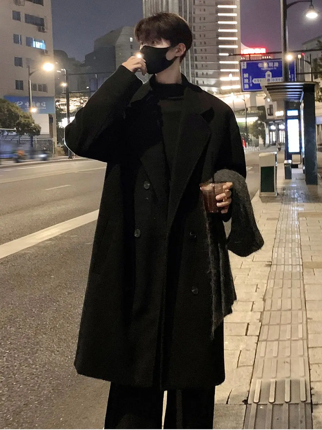 Wool Blend Coat Men'S Half Coats Mans Elastic Duffle Hood Drawstring Vintage Buffalo Fleeced Festive Beige Hemming Embellished
Wool Blend Coat Men'S Half Coats Mans Elastic Duffle Hood Drawstring Vintage Buffalo Fleeced Festive Beige Hemming Embellished