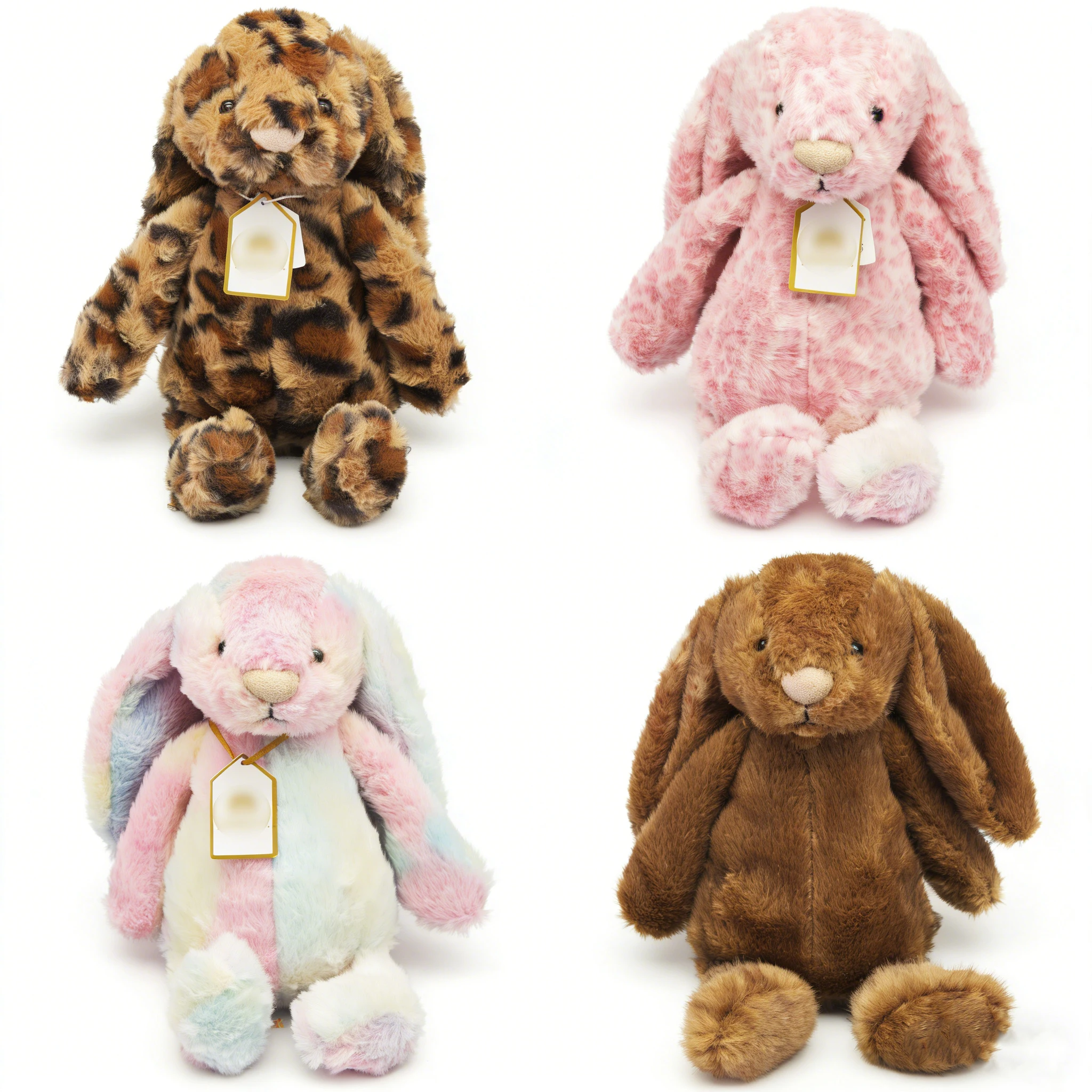 2026 Latest JC Bonnie Rabbit Leopard Print Plush Toy with Tag, Soft Flower Ears, Cartoon Rabbit Doll, Birthday Gift, Home Decor
2026 Latest JC Bonnie Rabbit Leopard Print Plush Toy with Tag, Soft Flower Ears, Cartoon Rabbit Doll, Birthday Gift, Home Decor