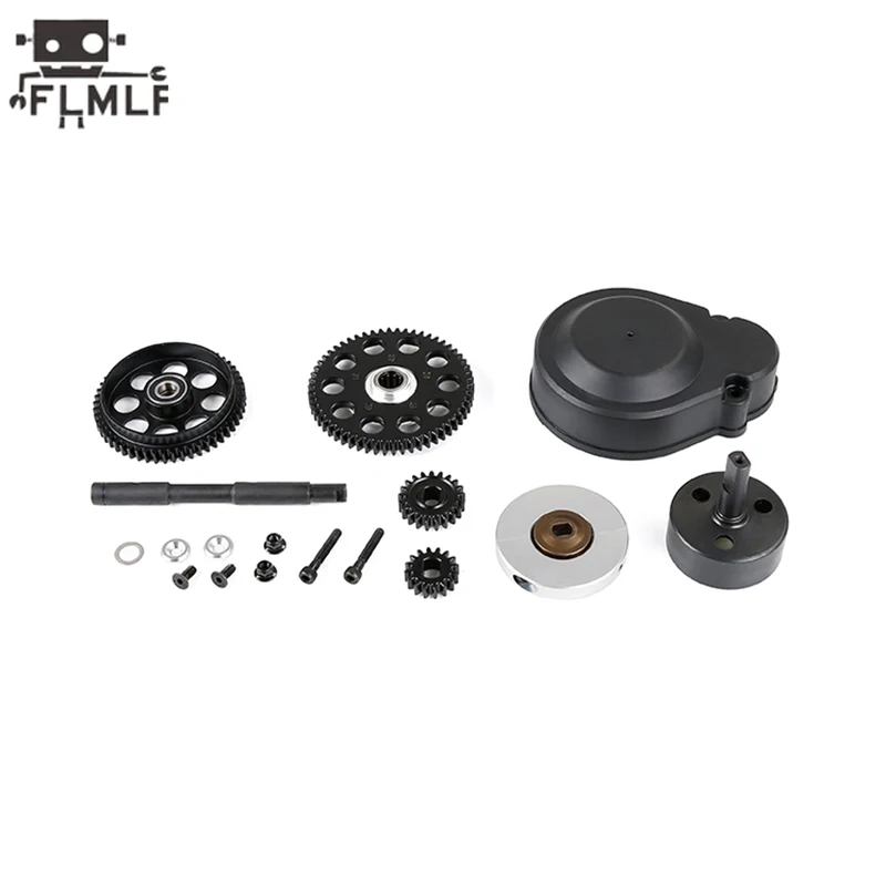 FLMLF Rc Car Three-generation Two-speed Transmission Gear Kit Fit 1/5 HPI ROFUN BAHA ROVAN KM BAJA 5B 5T 5SC Parts