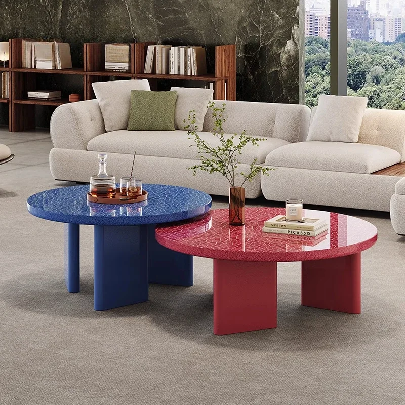 Living Room Round Side Table Combination 2025 New Nordic Design Small Coffee Table Set Modern Center Stolik Kawowy Furniture
Living Room Round Side Table Combination 2025 New Nordic Design Small Coffee Table Set Modern Center Stolik Kawowy Furniture