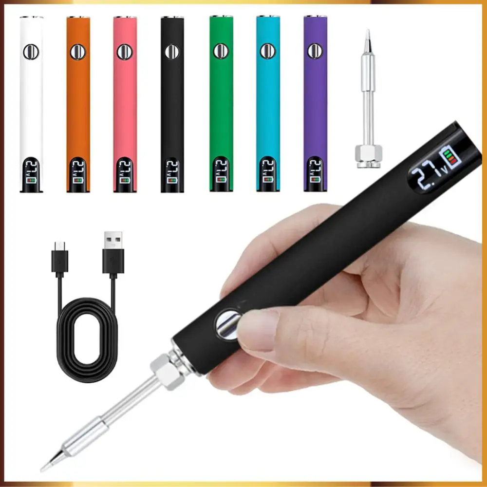 Portable Electric Soldering Iron Welding Kit Adjustable Voltage Mini Battery Welding Tool 650mAh Battery Electronics Repair
Portable Electric Soldering Iron Welding Kit Adjustable Voltage Mini Battery Welding Tool 650mAh Battery Electronics Repair