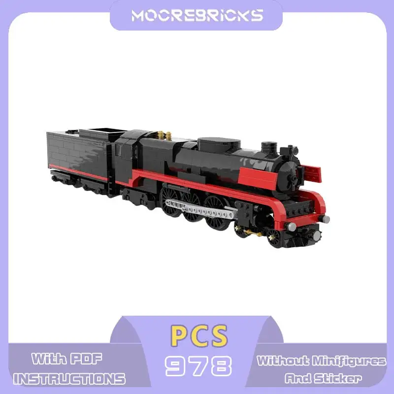 MOC 8 Wide R707 Steam Locomotive Building Blocks Motorised Australia 4-6-4 Heavy Express Passenger Train Bricks Toy Adult Gift
MOC 8 Wide R707 Steam Locomotive Building Blocks Motorised Australia 4-6-4 Heavy Express Passenger Train Bricks Toy Adult Gift