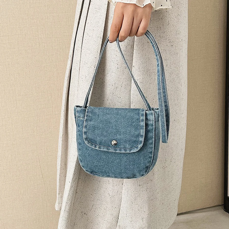 New style denim flap tote bag stylish casual multi-purpose phone bags elegant single shoulder crossbody bag daily shopper bags
New style denim flap tote bag stylish casual multi-purpose phone bags elegant single shoulder crossbody bag daily shopper bags