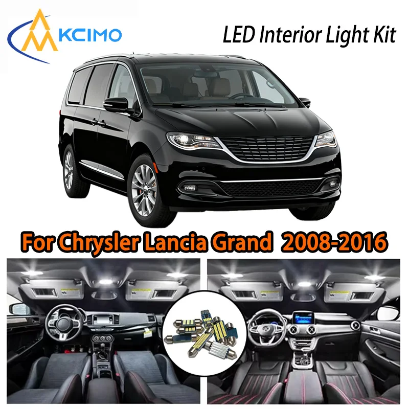 KCIMO For Chrysler Lancia Grand Voyager 2008-2016 Premium LED Interior Kit - 2 Colors , Quick Installation, Long-Lasting
KCIMO For Chrysler Lancia Grand Voyager 2008-2016 Premium LED Interior Kit - 2 Colors , Quick Installation, Long-Lasting