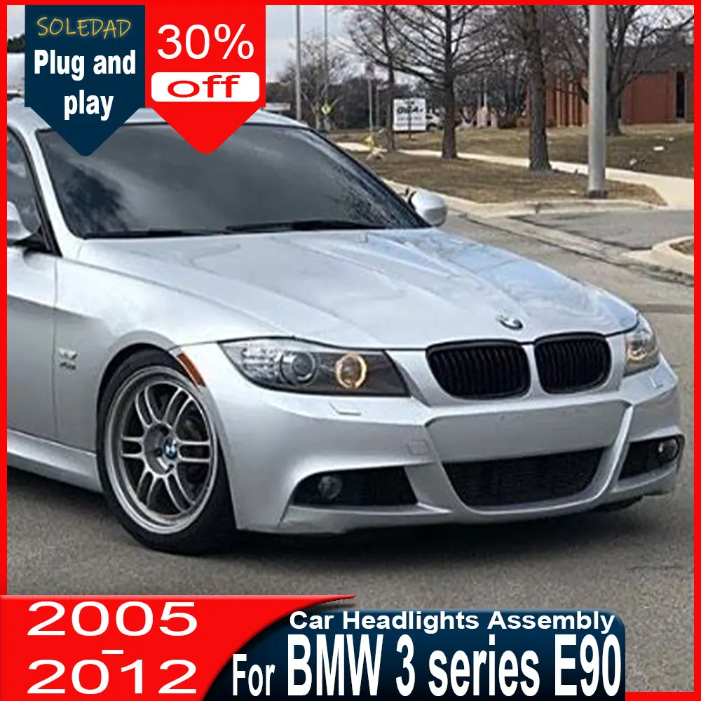 Car Head Lamp for BMW E90 2005-2012 Headlights 3 Series Headlight DRL Turn Signal Low High Beam Projector Lens
Car Head Lamp for BMW E90 2005-2012 Headlights 3 Series Headlight DRL Turn Signal Low High Beam Projector Lens