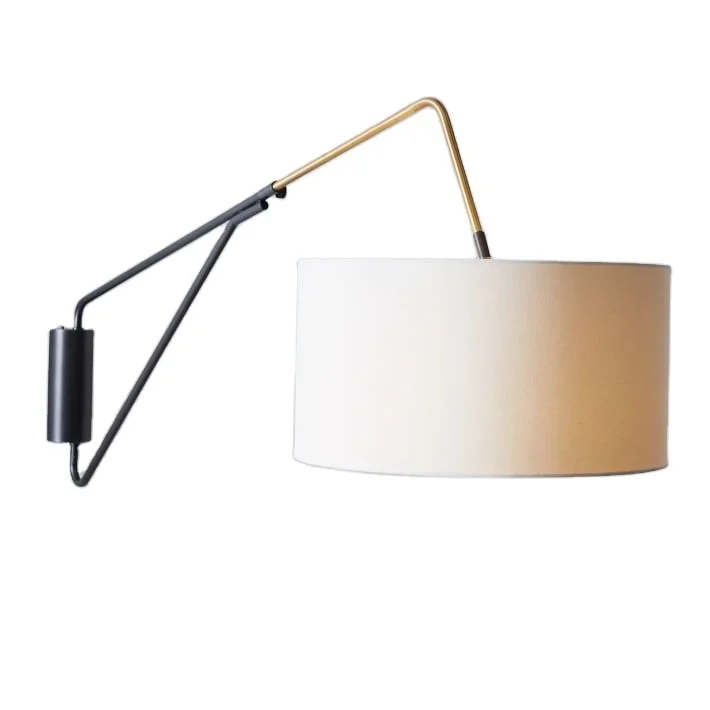 Simig Lighting Overarching Mid-Century Sconce - Milk Modern Decorative Unique White Linen Fabric Shade Wall Lamp for Home
Simig Lighting Overarching Mid-Century Sconce - Milk Modern Decorative Unique White Linen Fabric Shade Wall Lamp for Home