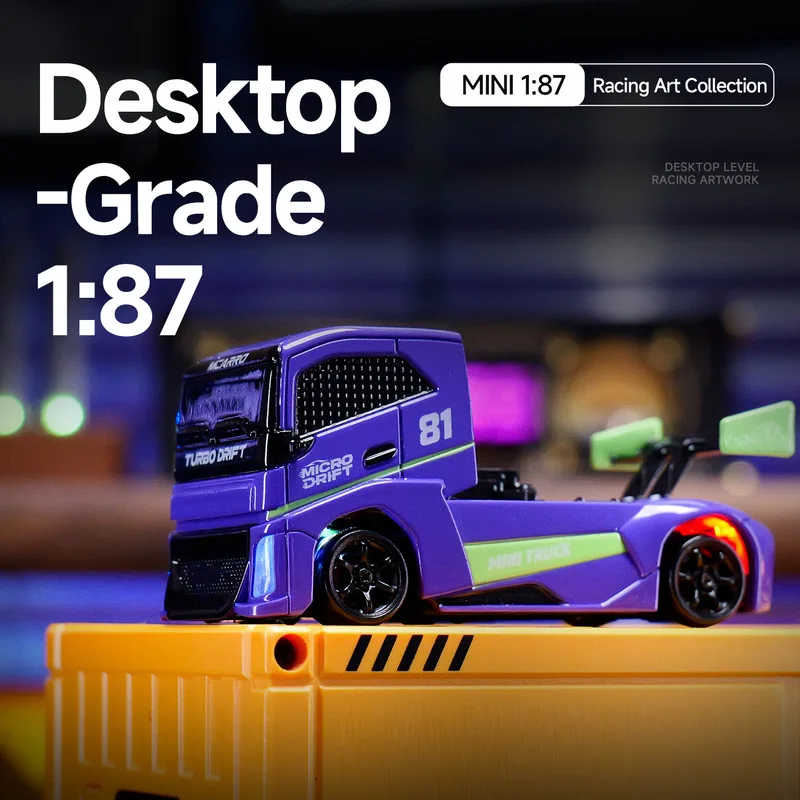 New Mc081 1:87 Mini Rc Drift Truck 4wd High Speed 2.4ghz Rc Car With Led Light 45min Playtime Desktop Racing Toy Gift For Adults
New Mc081 1:87 Mini Rc Drift Truck 4wd High Speed 2.4ghz Rc Car With Led Light 45min Playtime Desktop Racing Toy Gift For Adults
