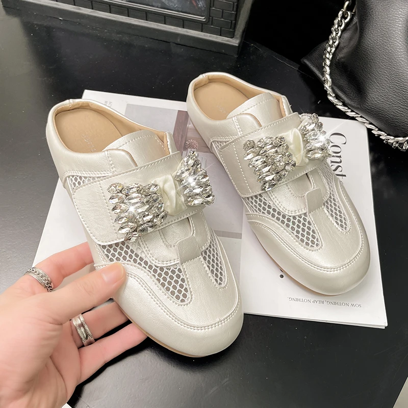 Womens Summer Retro Breathable Flat-Soled Shoes Casual Outdoor Slip-On Shoes Soft Slippers Genuine Leather Velcro Luxury Sandals
Womens Summer Retro Breathable Flat-Soled Shoes Casual Outdoor Slip-On Shoes Soft Slippers Genuine Leather Velcro Luxury Sandals
