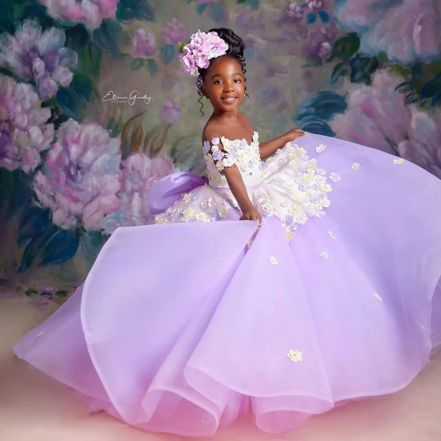 Lavender Flower Girls Dresses for Wedding Customized Appliqued Girl Pageant Dress Kids Party Prom Birthday Ball Gowns
Lavender Flower Girls Dresses for Wedding Customized Appliqued Girl Pageant Dress Kids Party Prom Birthday Ball Gowns