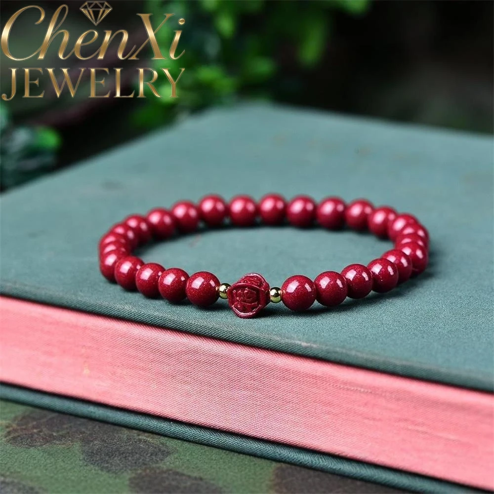 High-end Cinnabar Blessing Transport Bead Bracelet Luxury Quality Fashion Fine Jewelry Exquisite Elegant Popular Charms Mascots
High-end Cinnabar Blessing Transport Bead Bracelet Luxury Quality Fashion Fine Jewelry Exquisite Elegant Popular Charms Mascots