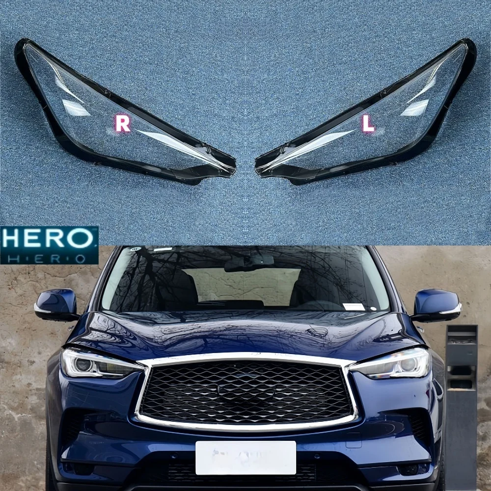 For Infiniti QX50 2018 2019 2020 2021 2022 2023 Headlamp Lens Cover Headlights Shell Glass Head Lamp Shade Transparent Lampshade
For Infiniti QX50 2018 2019 2020 2021 2022 2023 Headlamp Lens Cover Headlights Shell Glass Head Lamp Shade Transparent Lampshade