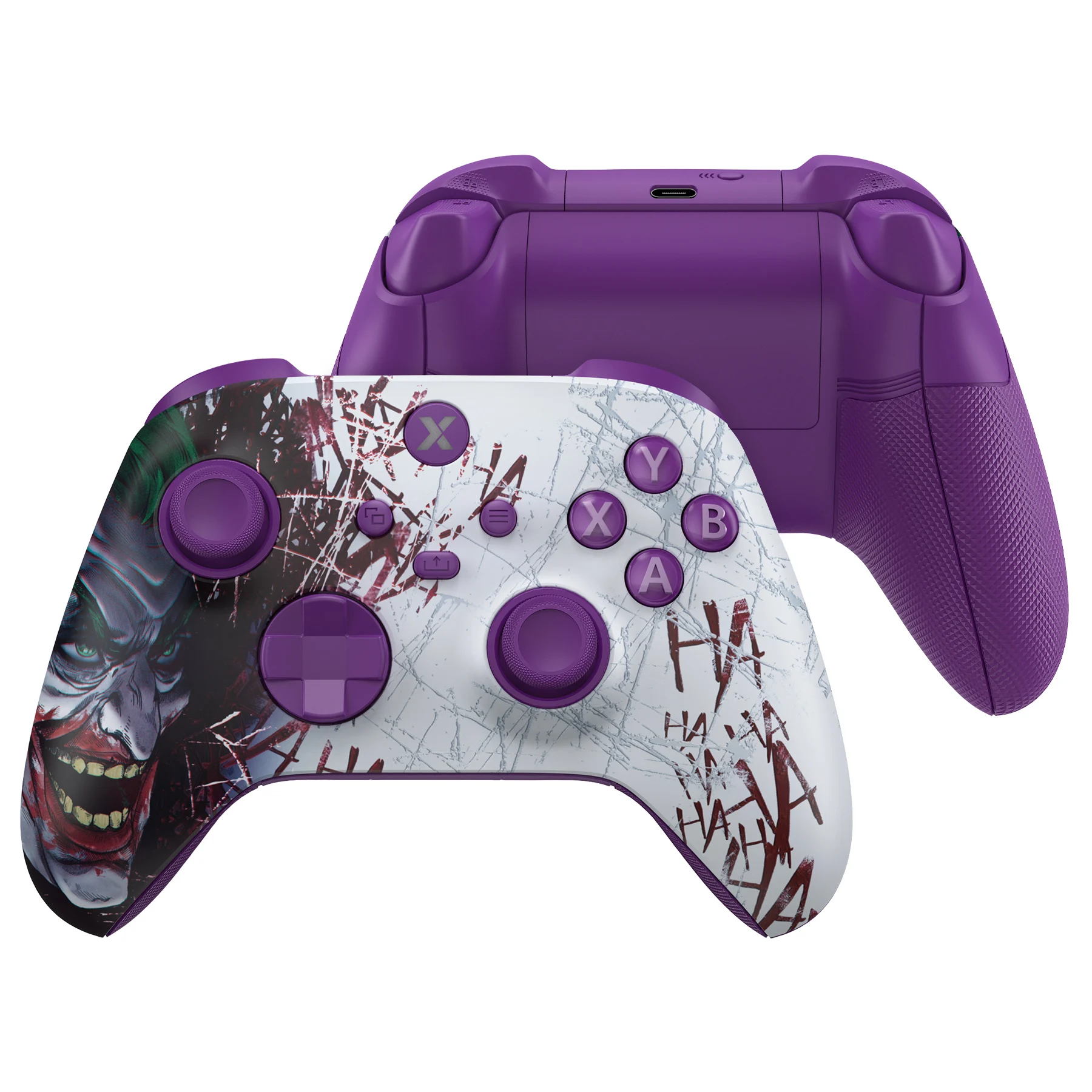 eXtremeRate For Xbox Core Controller Rubberized Full Set Shell & Buttons & Handles & Backplate Case - Clown HAHAHA
eXtremeRate For Xbox Core Controller Rubberized Full Set Shell & Buttons & Handles & Backplate Case - Clown HAHAHA