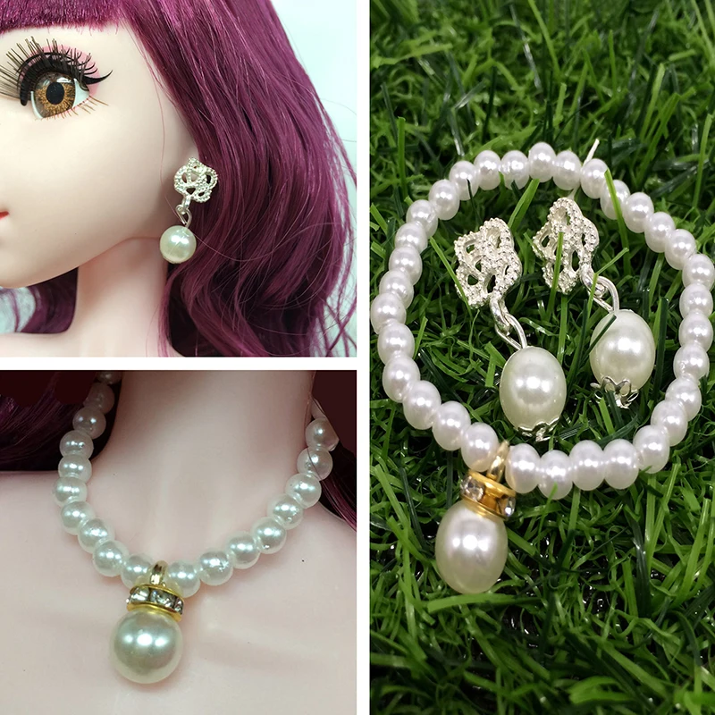2PCS DIY Decoration Antique Doll Earrings Accessories For 30cm/60cm Doll Ear Studs Earrings Pearl Necklace Toys
2PCS DIY Decoration Antique Doll Earrings Accessories For 30cm/60cm Doll Ear Studs Earrings Pearl Necklace Toys