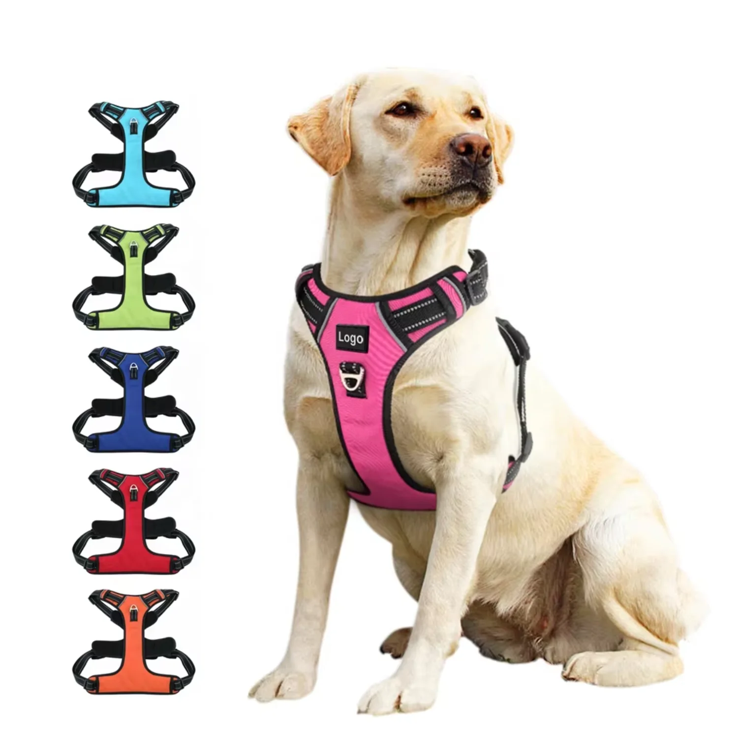High Luxury adjustable No Pull Harness Reflective Soft water proof wholesale Service Pet Dog Harness
High Luxury adjustable No Pull Harness Reflective Soft water proof wholesale Service Pet Dog Harness