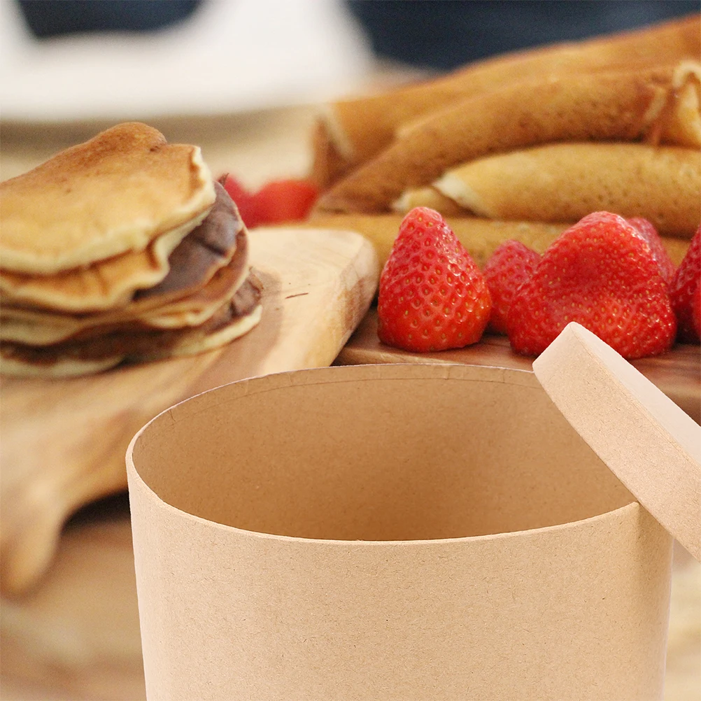 3 Pcs Kraft Paper Boxes Round Cajas Para Postres Cover Baked Goods Packaging Recyclable Secure Lid Cookie Candy Box
3 Pcs Kraft Paper Boxes Round Cajas Para Postres Cover Baked Goods Packaging Recyclable Secure Lid Cookie Candy Box