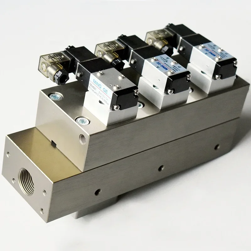 MGPC High Pressure Valve Combination PET Bottle Blow Machine Solenoid Valve Manifold Unit Manifolds Water Solenoid Valve
MGPC High Pressure Valve Combination PET Bottle Blow Machine Solenoid Valve Manifold Unit Manifolds Water Solenoid Valve