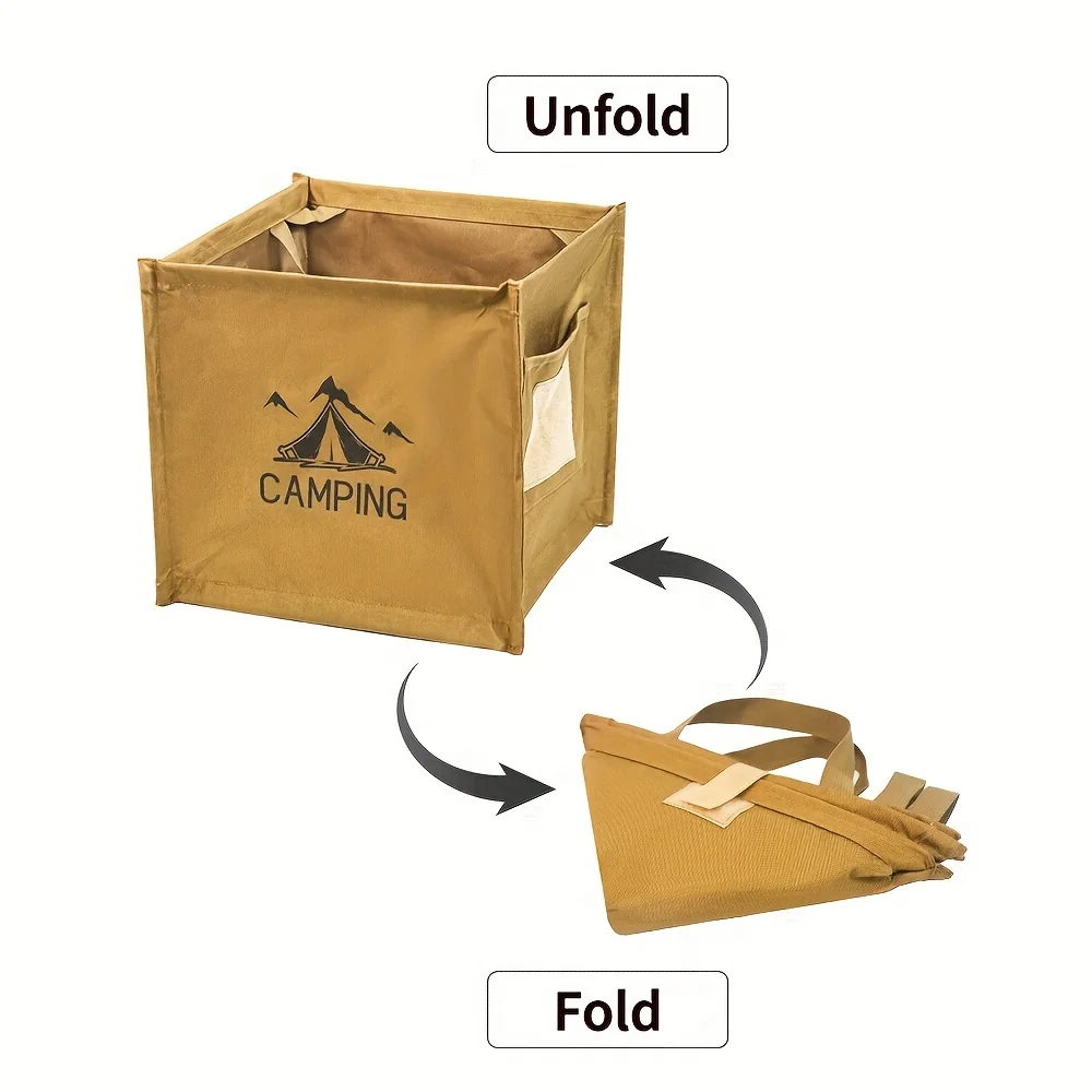 Multifunctional Portable Foldable Triangle Bag, Outdoor Camping Equipment Box, Sundries Basket, Picnic Trash Can
Multifunctional Portable Foldable Triangle Bag, Outdoor Camping Equipment Box, Sundries Basket, Picnic Trash Can