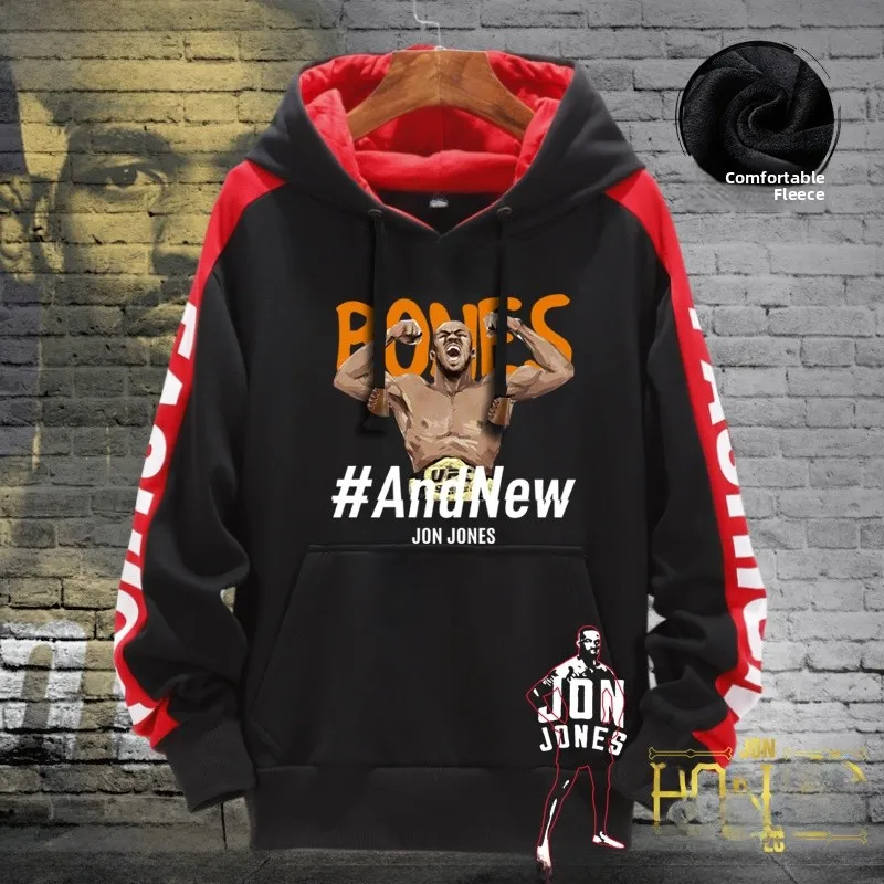 Jon Jones MMA Fight Boxing Fce Lined Hoodie ex Sports Fitn Clothing Sweatirt Polyester Cotton Spandex Blend Winter
Jon Jones MMA Fight Boxing Fce Lined Hoodie ex Sports Fitn Clothing Sweatirt Polyester Cotton Spandex Blend Winter