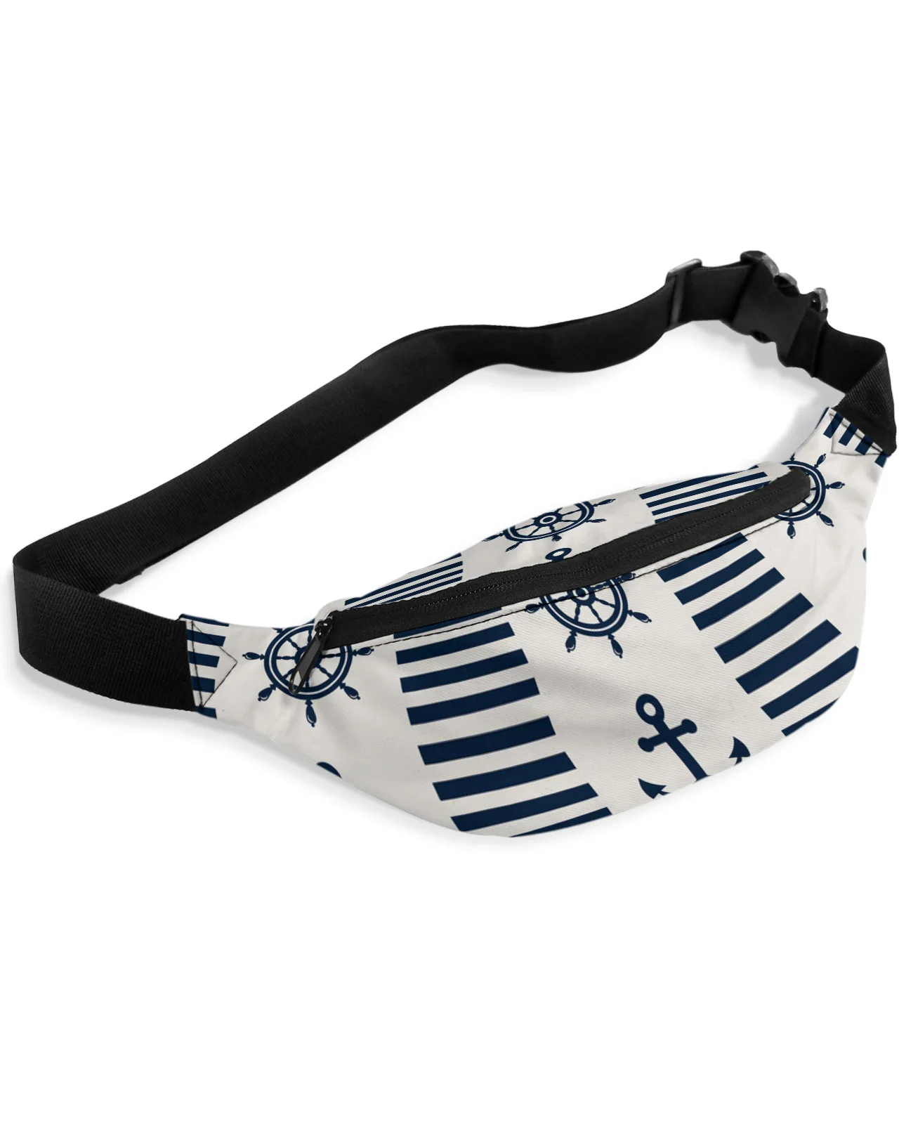 Rudder Anchor Waist Packs Shoulder Bag Unisex Messenger Bag Casual Fashion Fanny Pack for Women
Rudder Anchor Waist Packs Shoulder Bag Unisex Messenger Bag Casual Fashion Fanny Pack for Women