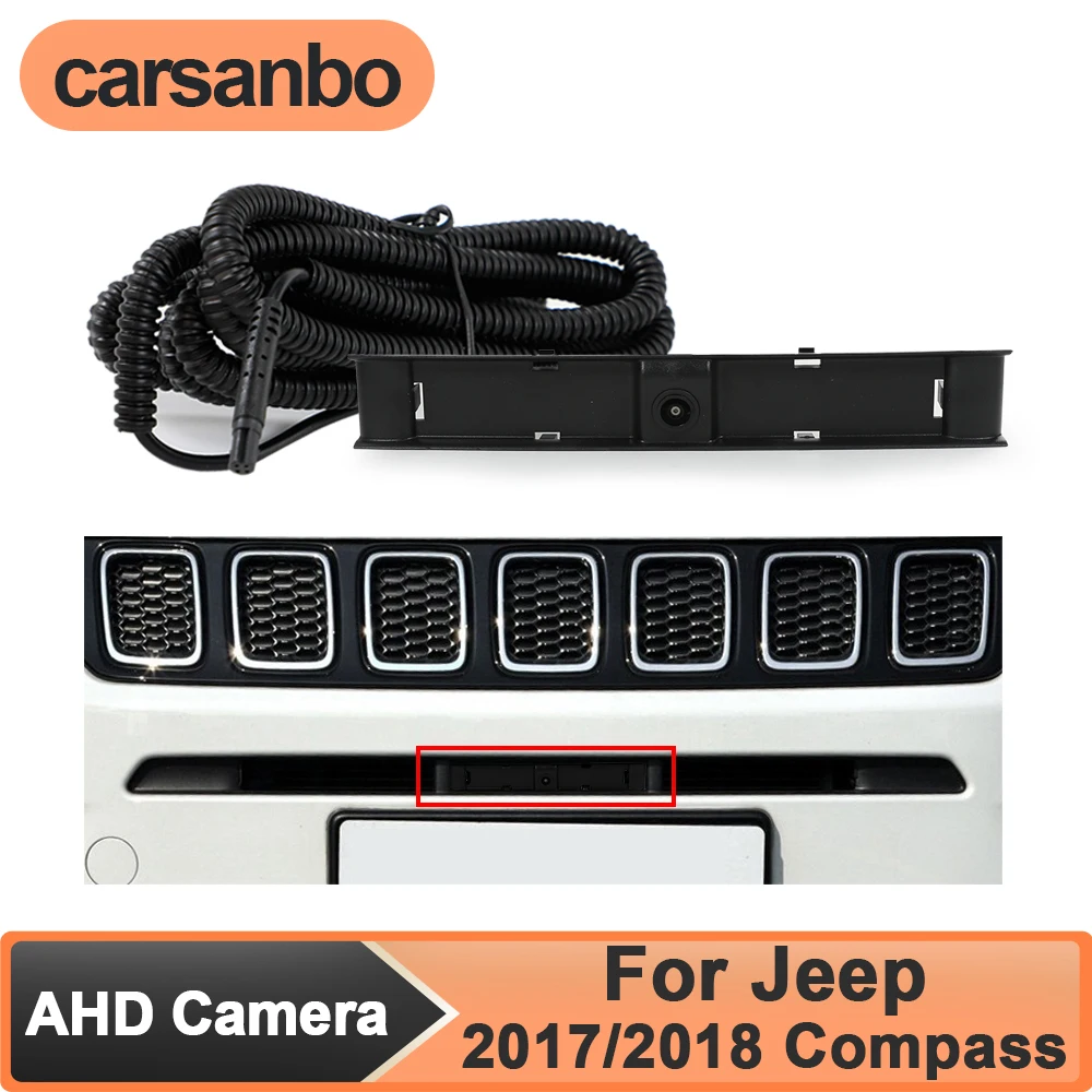 Carsanbo AHD 1080P 150° Car Front View Camera for Jeep 2017/2018 Compass Night Vision Fisheye Vehicle Front Camera Waterproof
Carsanbo AHD 1080P 150° Car Front View Camera for Jeep 2017/2018 Compass Night Vision Fisheye Vehicle Front Camera Waterproof