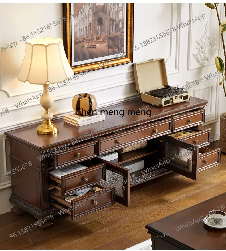 z10Pure solid wood large American TV cabinet combination villa living room high-end French retro classical European engraved vid
z10Pure solid wood large American TV cabinet combination villa living room high-end French retro classical European engraved vid