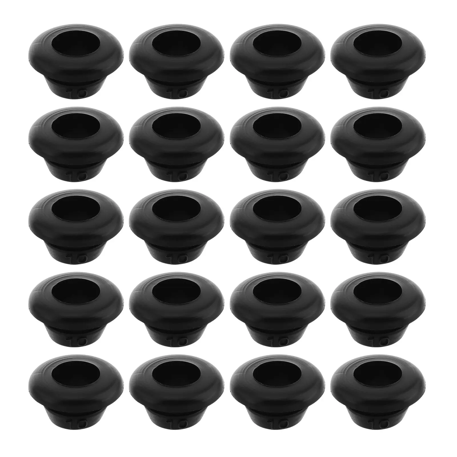 60pcs Single Sided Rubber Grommets Cable Hole Cover Guard Coil Sealing Plugs EcoFriendly Durability Reliable Safety
60pcs Single Sided Rubber Grommets Cable Hole Cover Guard Coil Sealing Plugs EcoFriendly Durability Reliable Safety