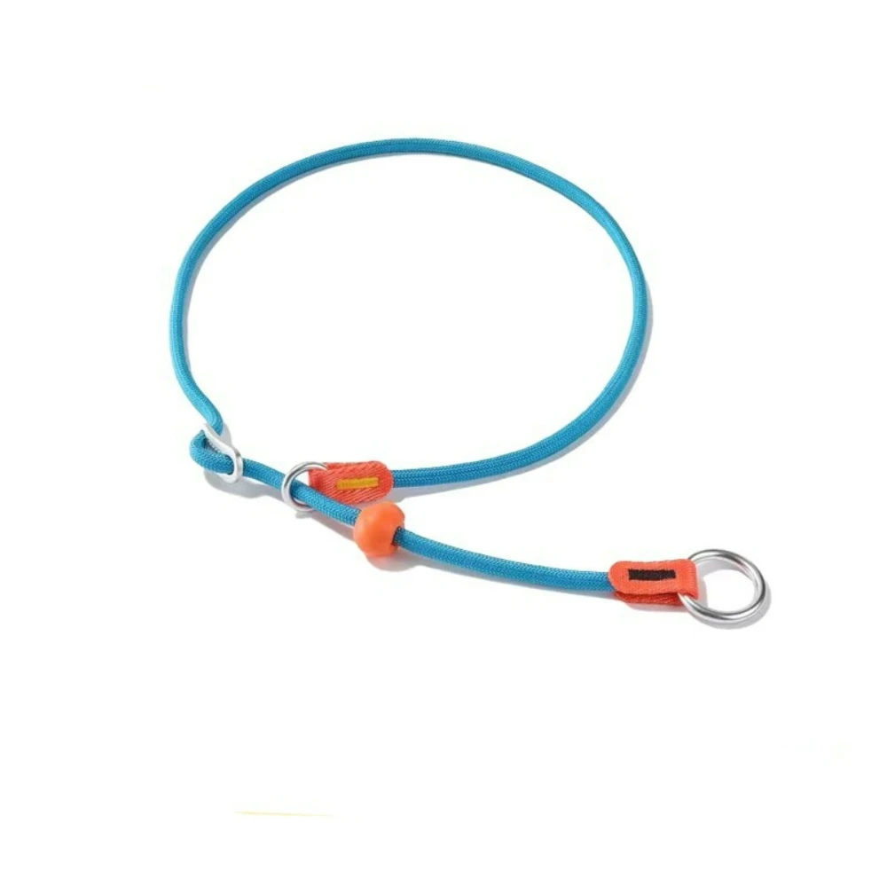 Nylon Dog Slip Collar No Pull Round Martingale Dog Collar with Adjustable Stopper Walking Training for Small Medium Large Dogs
Nylon Dog Slip Collar No Pull Round Martingale Dog Collar with Adjustable Stopper Walking Training for Small Medium Large Dogs