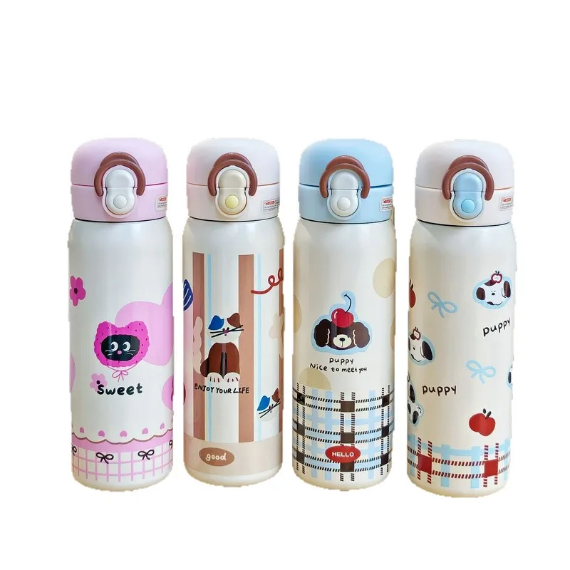 Dual Use Straw Cup Stainless Steel Vacuum Insulated High Appearance Student Water Bottle Exquisite Gift Thermos Mug Portable
Dual Use Straw Cup Stainless Steel Vacuum Insulated High Appearance Student Water Bottle Exquisite Gift Thermos Mug Portable
