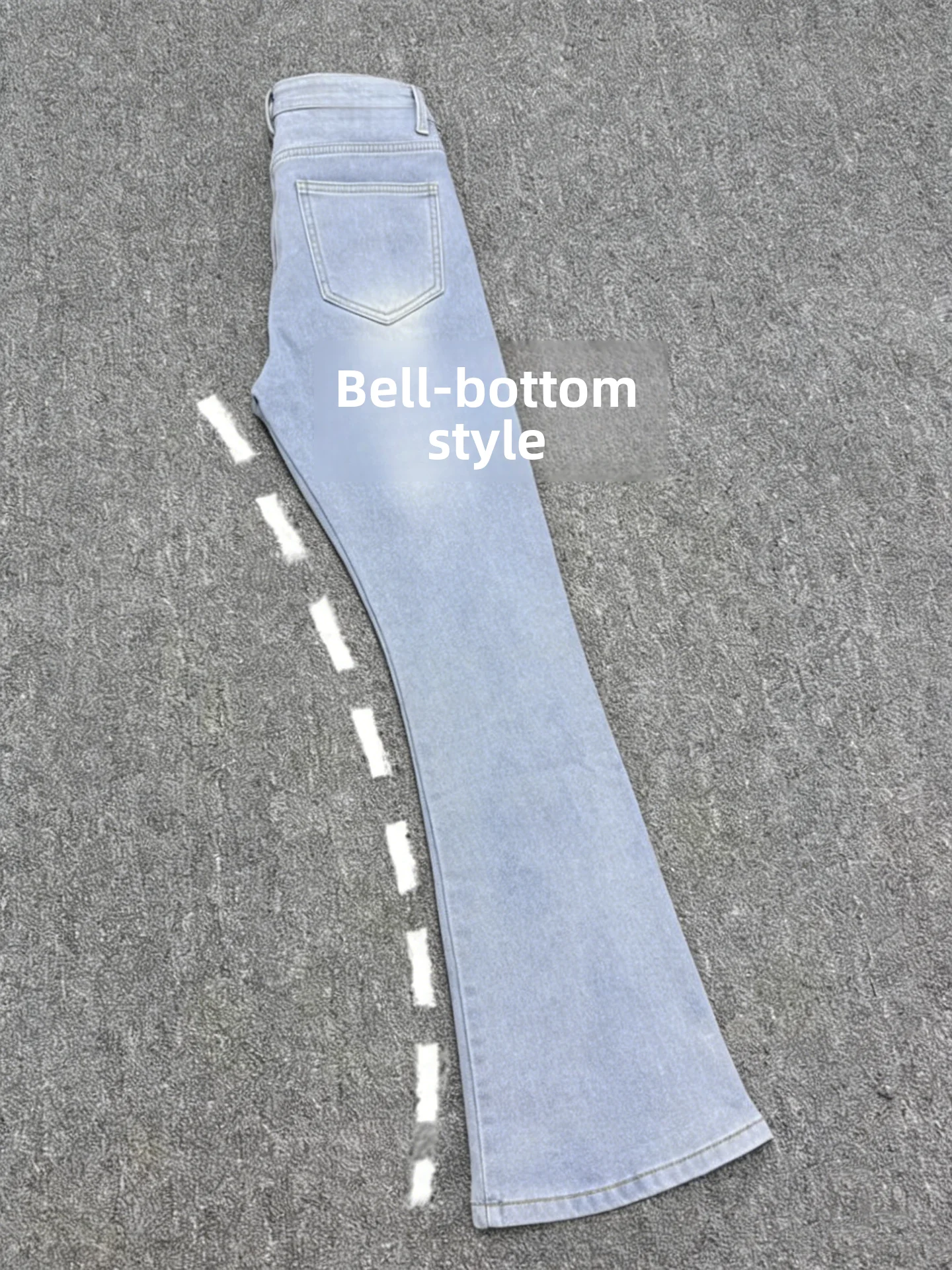 Light Blue Men's Slim Fit Straight Leg Jeans American High Street Elastic Narrow Version Jeans
Light Blue Men's Slim Fit Straight Leg Jeans American High Street Elastic Narrow Version Jeans