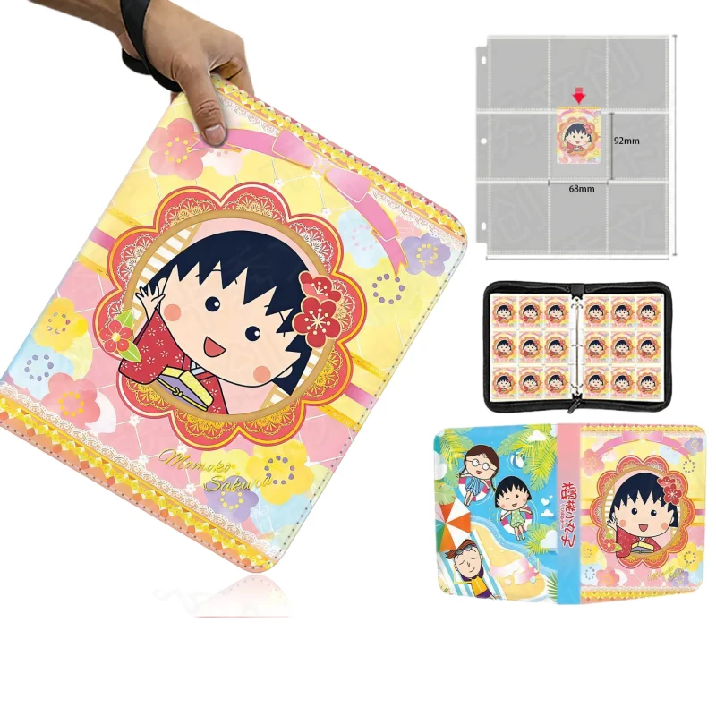 Фотоальбом-биндер 2026 Chibi Maruko Chan 400/900, книга для карточек, держатель для карточек, аниме-атрибутика, подходит для коллекции значков, мультяшный подарок
Фотоальбом-биндер 2026 Chibi Maruko Chan 400/900, книга для карточек, держатель для карточек, аниме-атрибутика, подходит для коллекции значков, мультяшный подарок