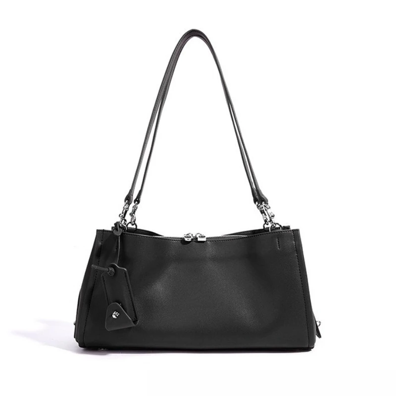 Women's Boston Bag with Genuine Leather Large Capacity Top Handle Crossbody Underarm Minimalist Commuter
Women's Boston Bag with Genuine Leather Large Capacity Top Handle Crossbody Underarm Minimalist Commuter