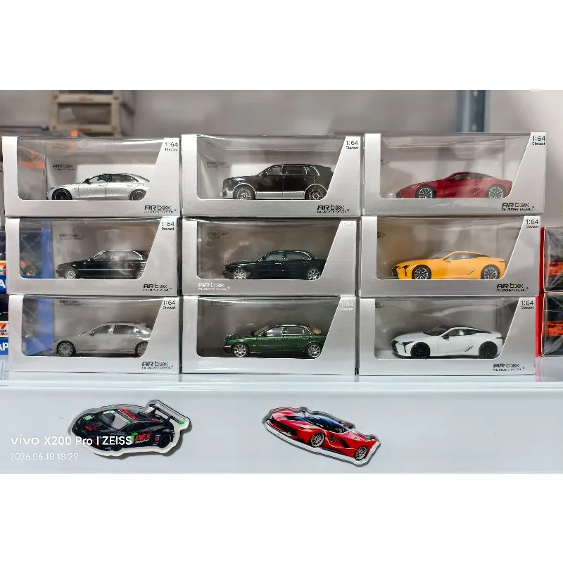 AR BOX 1:64 series, die-casting alloy car models, creative gifts for boys, high-end static collection ornaments for adults.
AR BOX 1:64 series, die-casting alloy car models, creative gifts for boys, high-end static collection ornaments for adults.
