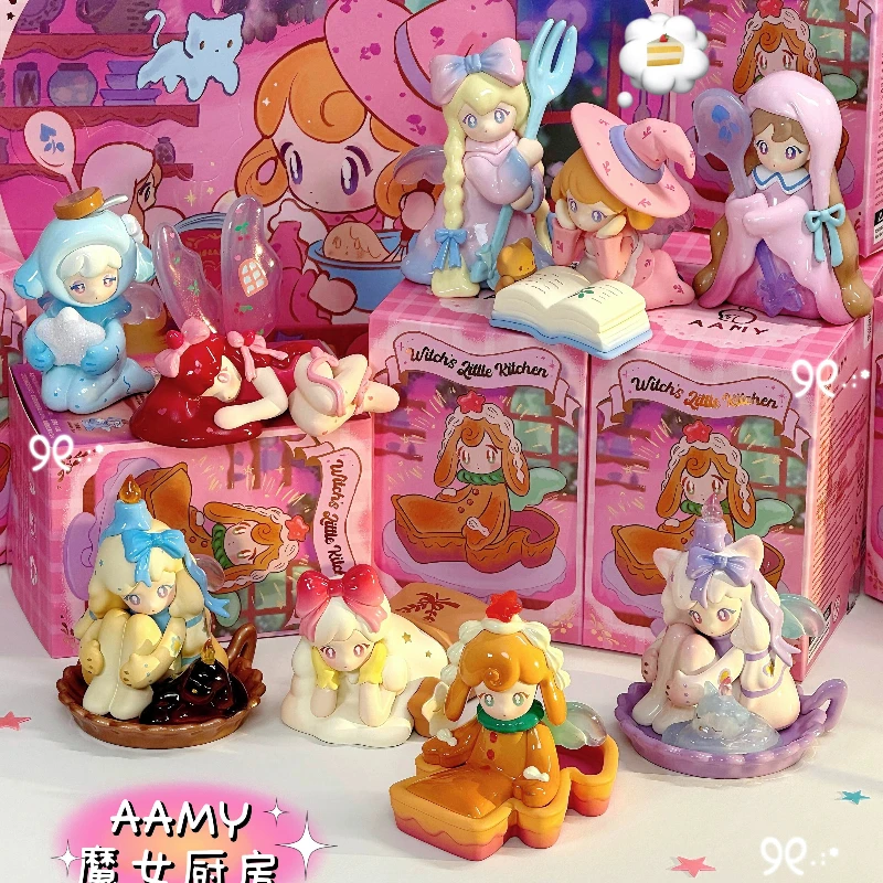 AAMY Witch's Little Kitchen Blind Box Action Figure Mystery Box Kawaii Decor Anime AAMY Doll Collect Desktop Model Surprise Toy
AAMY Witch's Little Kitchen Blind Box Action Figure Mystery Box Kawaii Decor Anime AAMY Doll Collect Desktop Model Surprise Toy