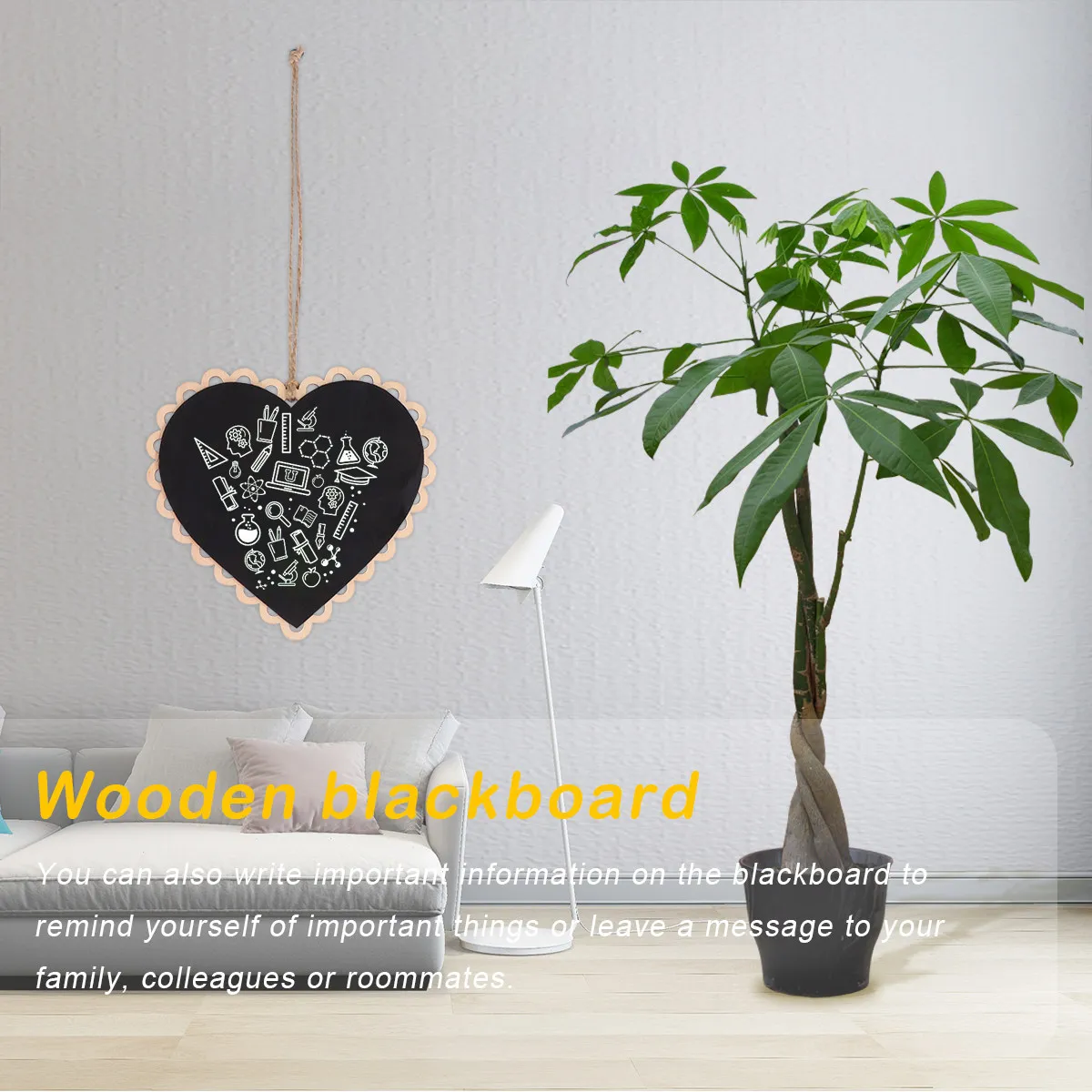 5Pcs Heart Shaped Hanging Wooden Blackboard Mini Message Chalkboard for Wall Decor Party Home Use Hanging Blackboard
5Pcs Heart Shaped Hanging Wooden Blackboard Mini Message Chalkboard for Wall Decor Party Home Use Hanging Blackboard