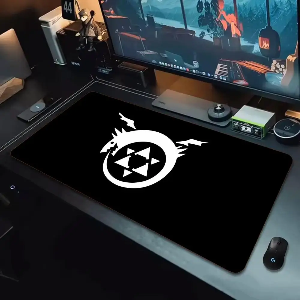 Коврик для мыши Gamer Fullmetal Alchemist, коврики для клавиатуры, резина Kawai, нескользящий настольный коврик, XXL90x40 см
Коврик для мыши Gamer Fullmetal Alchemist, коврики для клавиатуры, резина Kawai, нескользящий настольный коврик, XXL90x40 см