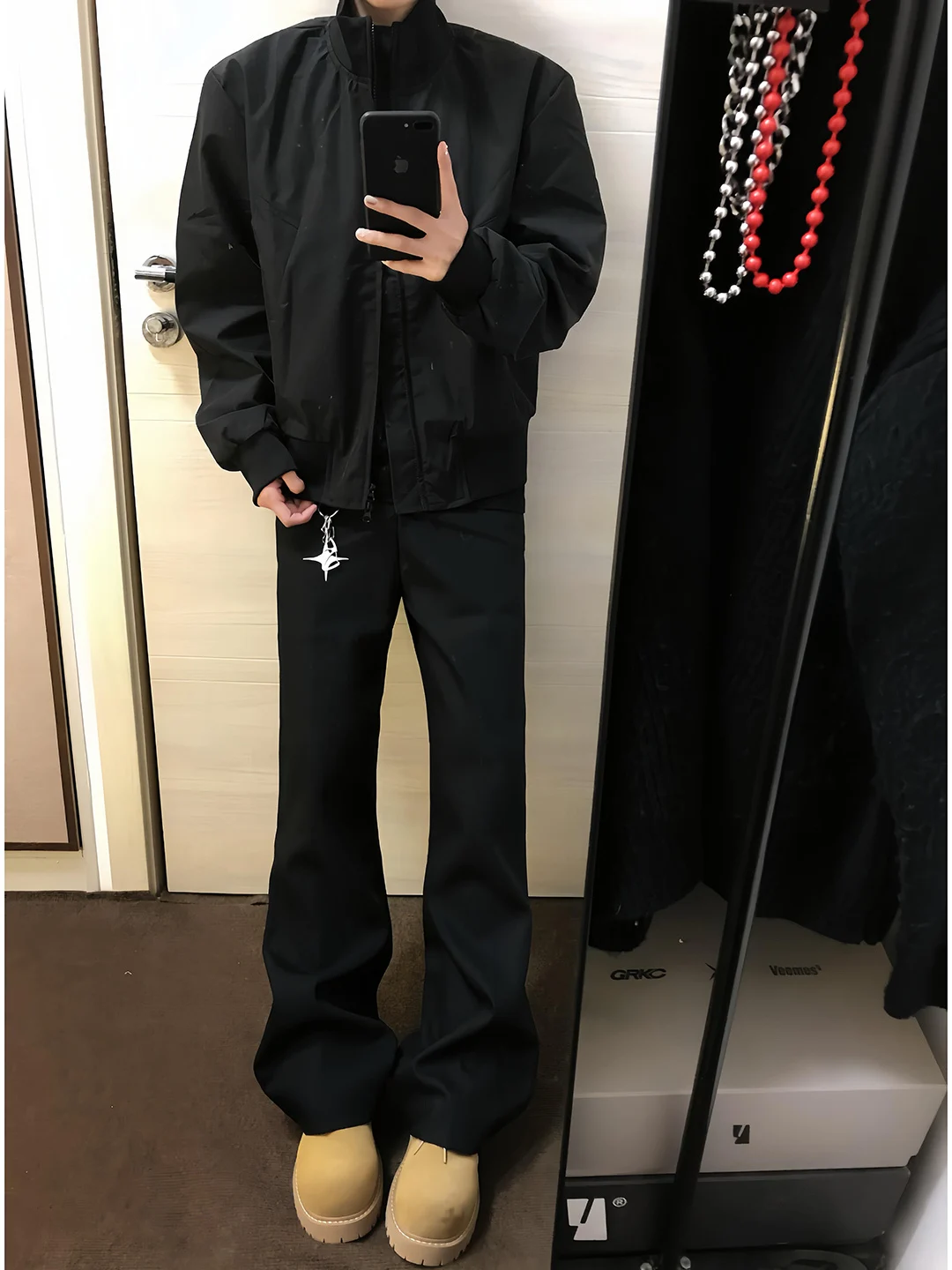 High Waist Flared Jeans Men's Autumn Winter Slim Fit Fce Lined Straight Leg American Sle Long Leg Bend Knife Pants
High Waist Flared Jeans Men's Autumn Winter Slim Fit Fce Lined Straight Leg American Sle Long Leg Bend Knife Pants