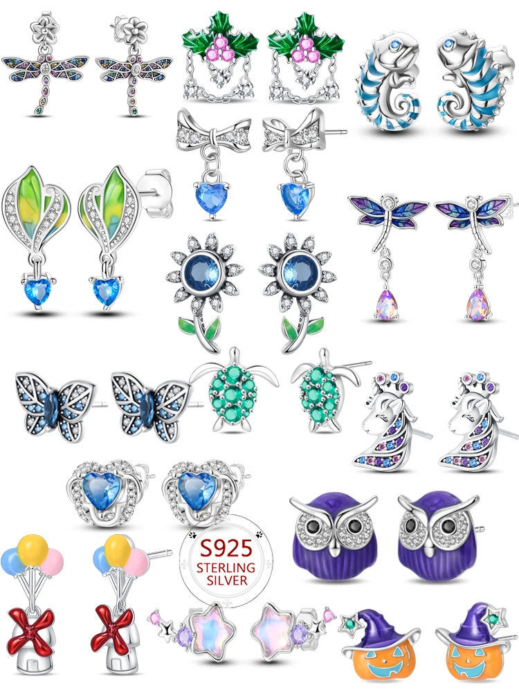 Hot sale S925 sterling silver cute pet flower earrings suitable for birthday gifts women's jewelry
Hot sale S925 sterling silver cute pet flower earrings suitable for birthday gifts women's jewelry