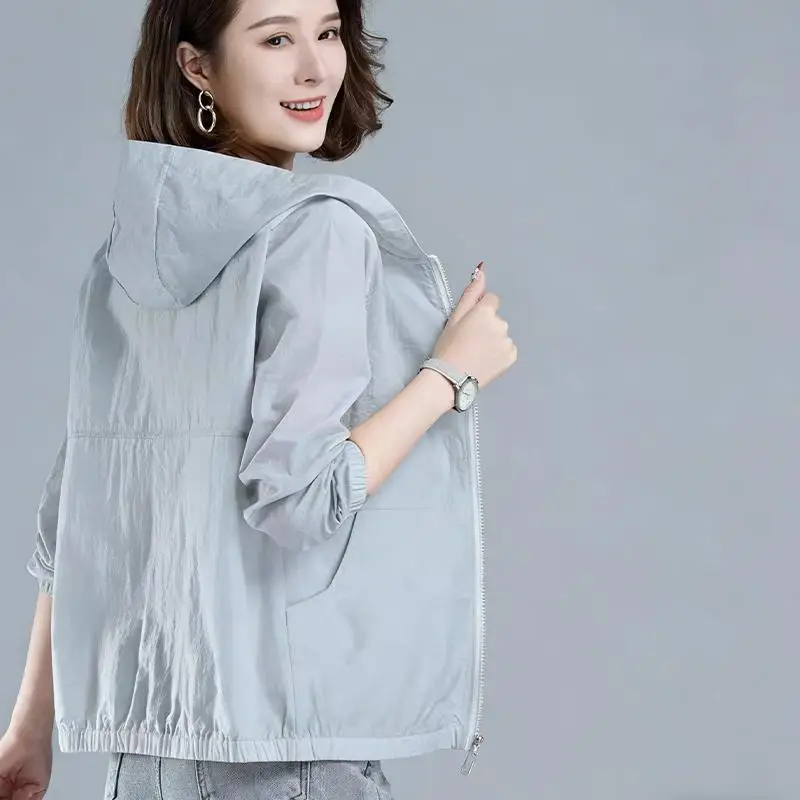 Thin Breathable Hooded UV Protection Long Sleeve Coat Summer Outdoor Driving Fishing Casual Sun Wear Supply
Thin Breathable Hooded UV Protection Long Sleeve Coat Summer Outdoor Driving Fishing Casual Sun Wear Supply