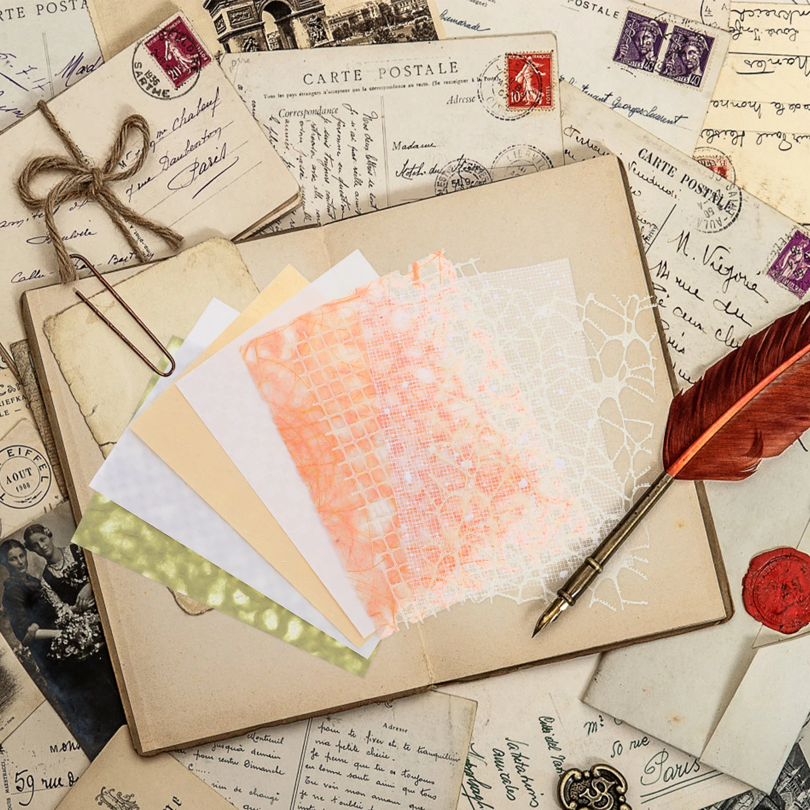 Collage Decorative Paper Crafting Scrapbook European Style Journaling Supplies Kit Mesh Diy Handmade Travel Scrapbooking Making
Collage Decorative Paper Crafting Scrapbook European Style Journaling Supplies Kit Mesh Diy Handmade Travel Scrapbooking Making
